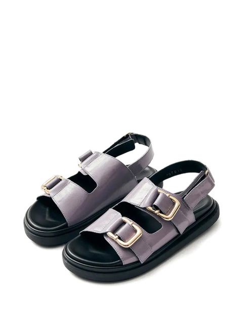 ALOHAS Harper buckled slingback sandals - Purple - zdjęcie produktu nr 2