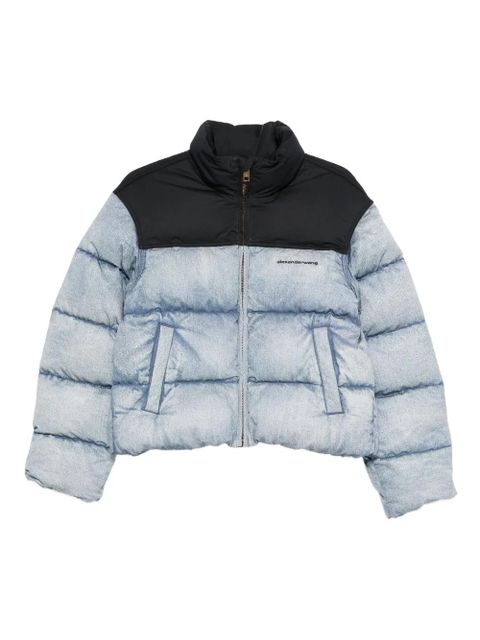 Alexander Wang quilted puffer jacket - Blue - zdjęcie produktu nr 1