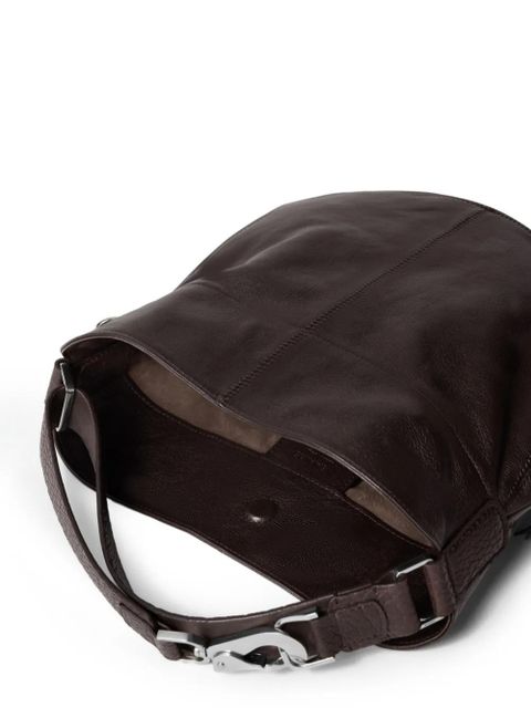 LEMAIRE magnetic-closure shoulder bag - Brown