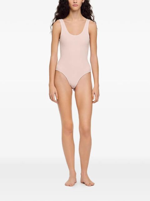 SANDRO logo-embroidery bodysuit - Pink