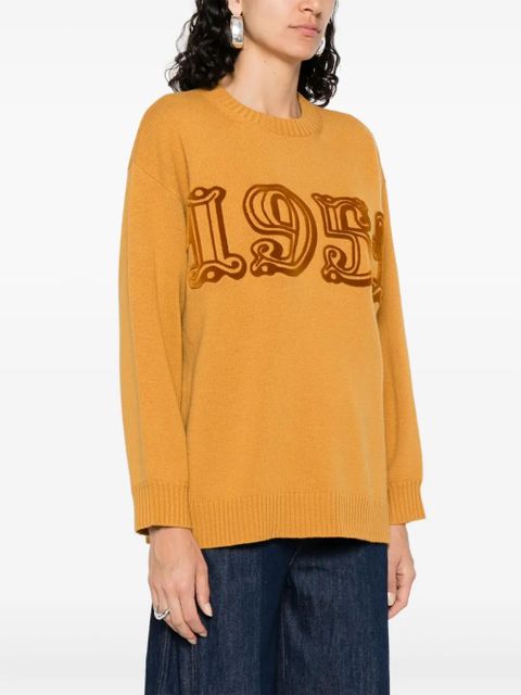 Max Mara crew-neck sweater - Yellow