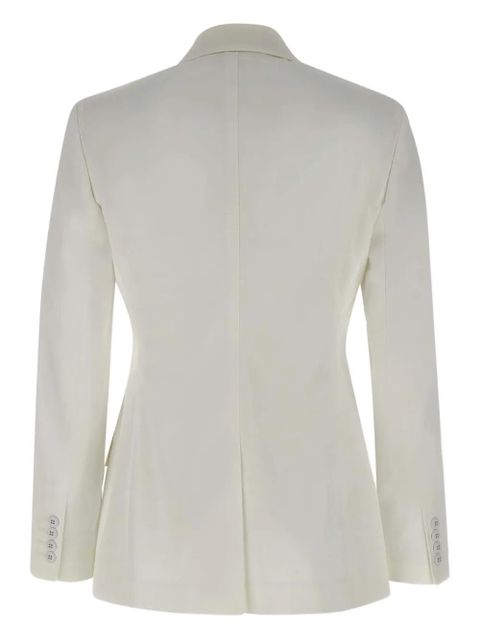 Max Mara notched-lapels button blazer - White - zdjęcie produktu nr 2