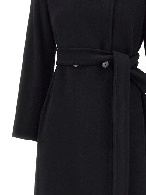 Max Mara belted coat - Black
