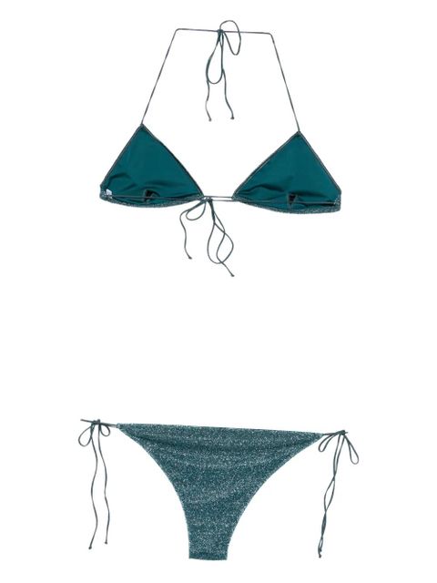 Oséree triangle-cup tie bikini - Blue - zdjęcie produktu nr 2