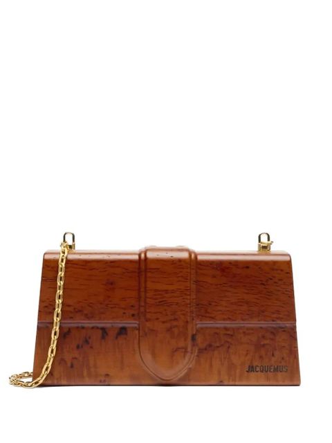 Jacquemus Le Bambino en bois shoulder bag - Brown - zdjęcie produktu nr 1