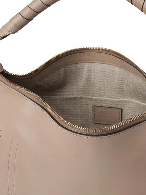 Chloé zip handle shoulder bag - Neutrals