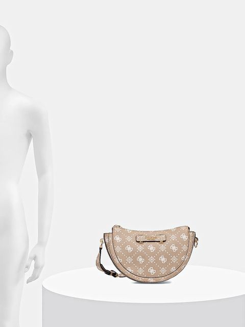 Guess torebka SILIA kolor brązowy HWGP98 90180