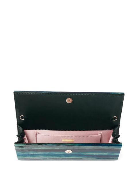 Jimmy Choo Sweetie chain clutch bag - Blue