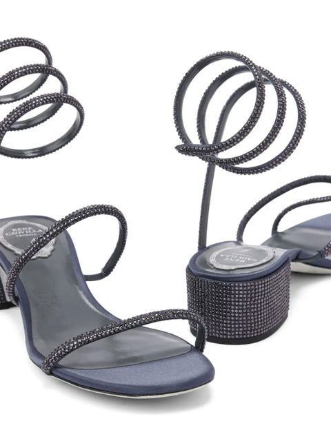 René Caovilla 40mm Cleo sandals - Grey