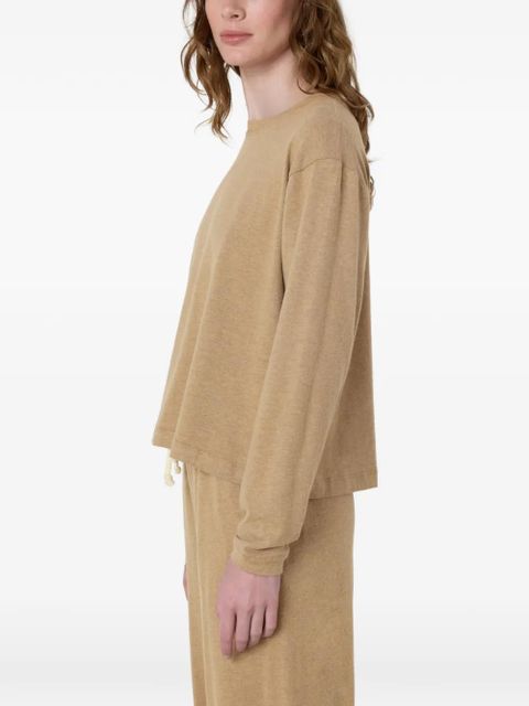 American Vintage Ypawood long-sleeved T-shirt - Neutrals