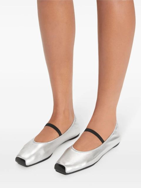 Tory Burch Runway ballerina shoes - Neutrals