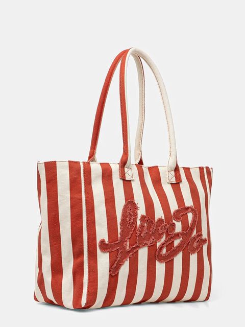 Liu Jo torebka bawełniana kolor beżowy VA5208.T6948 - zdjęcie produktu nr 2