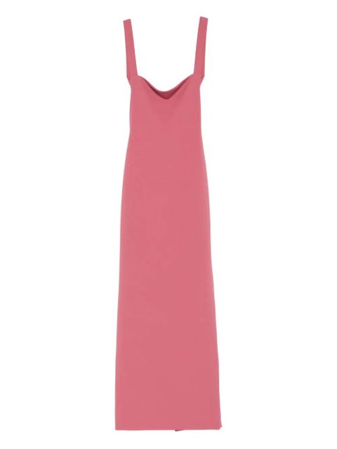 Solace London square-neck maxi dress - Pink - zdjęcie produktu nr 1