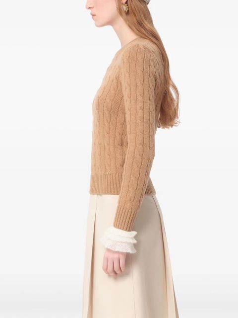 Valentino Garavani cashmere sweater - Brown - zdjęcie produktu nr 2