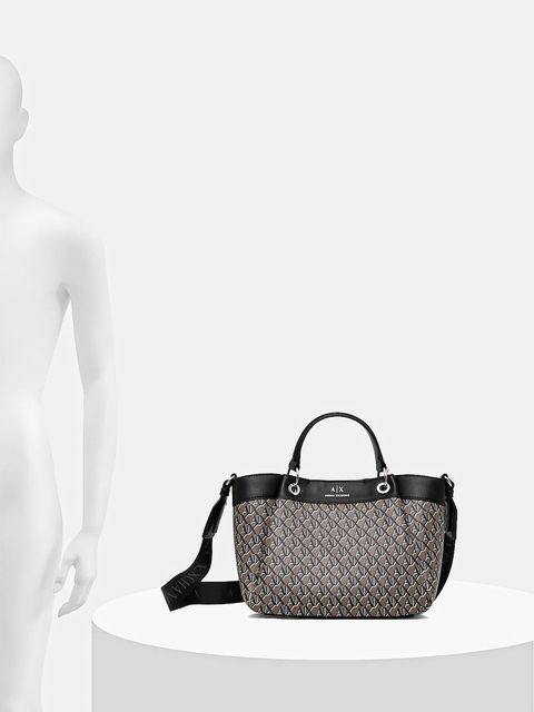 Armani Exchange torebka kolor brązowy XW000393 AF17145