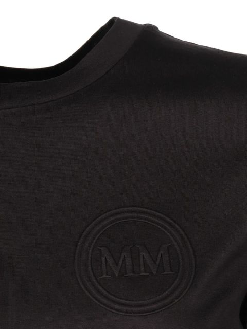 Max Mara embossed gattoni T-shirt - Black