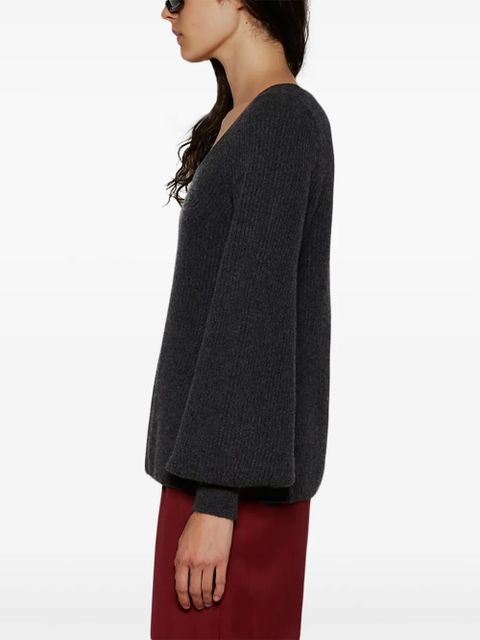 LouLou de Saison ribbed-knit jumper - Grey