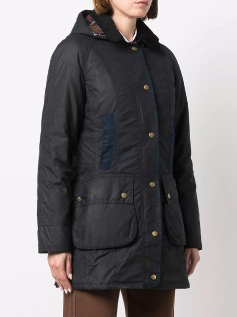 Barbour hooded parka coat - Blue