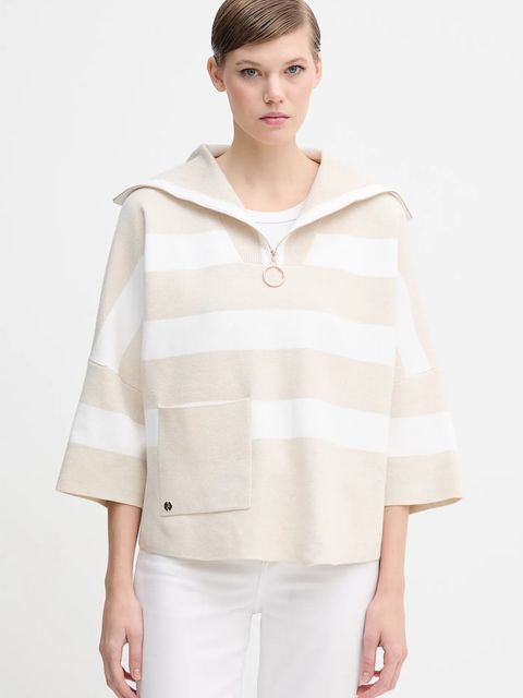 Joseph Ribkoff sweter damski kolor beżowy lekki 261983 - zdjęcie produktu nr 1