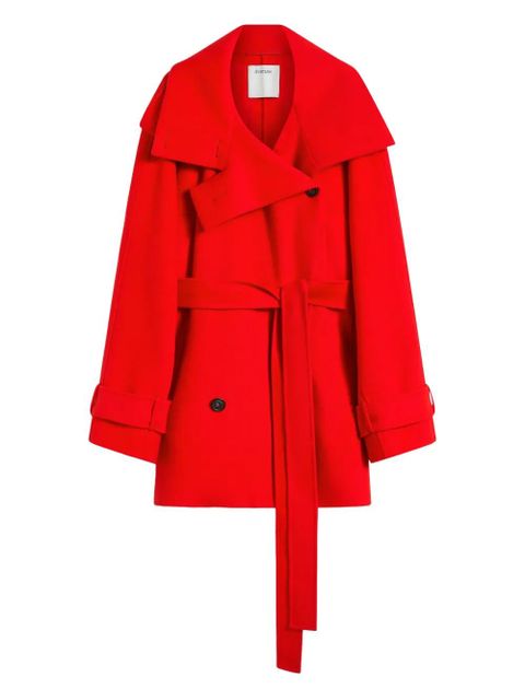Max Mara belted collar coat - Red - zdjęcie produktu nr 1