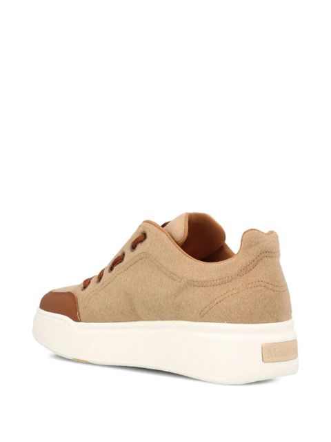 Max Mara water-repellent cashmere sneakers - Brown
