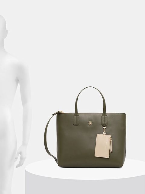 Tommy Hilfiger torebka kolor zielony AW0AW17683