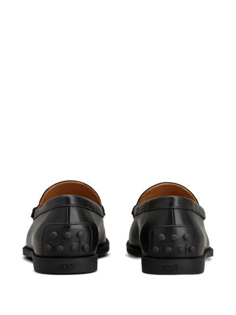 Tod's penny leather loafers - Black