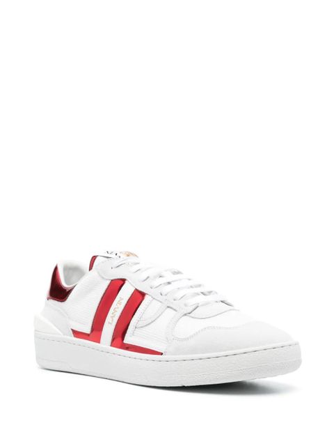 Lanvin Clay leather sneakers - White - zdjęcie produktu nr 2
