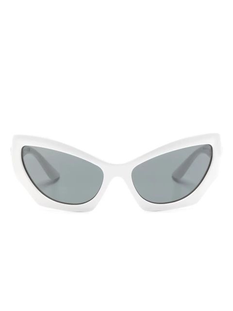 Versace Eyewear tinted cat-eye sunglasses - White - zdjęcie produktu nr 1