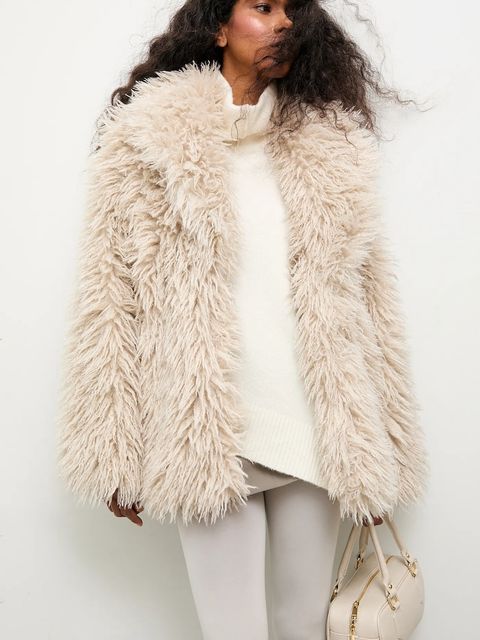 Answear.LAB kurtka kolor beżowy przejściowa - zdjęcie produktu nr 1