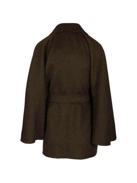 Max Mara belted oversized coat - Green - zdjęcie produktu nr 2
