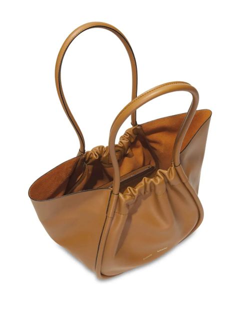 Proenza Schouler large ruched tote bag - Brown