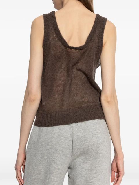 American Vintage sleeveless top - Brown