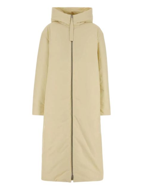 Jil Sander hooded coat - Neutrals - zdjęcie produktu nr 1