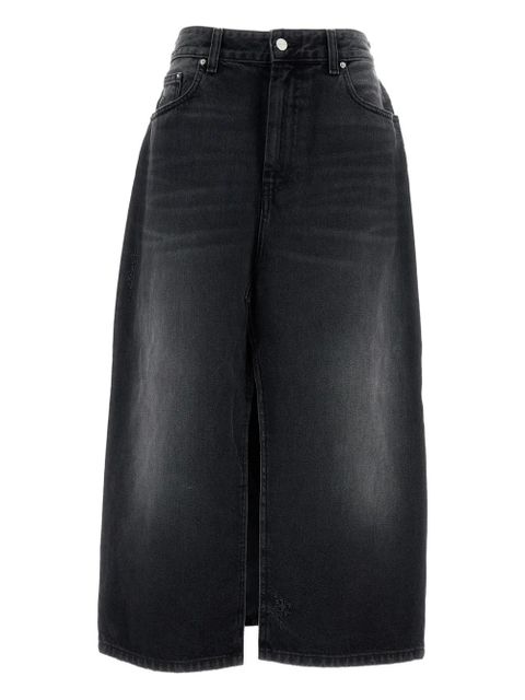 Carhartt WIP belt-loop five-pocket midi skirt - Black - zdjęcie produktu nr 1