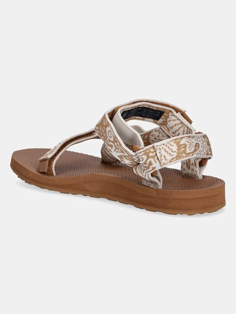 Teva sandały damskie kolor brązowy