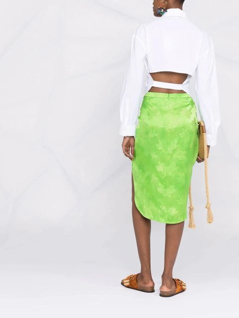 Jacquemus La chemise Aqua fitted shirt - White