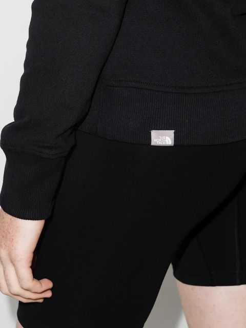 The North Face logo-print drawstring hoodie - Black