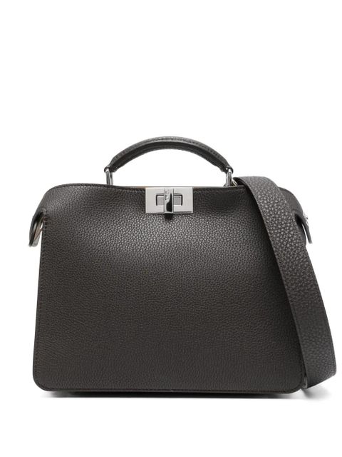 FENDI small Peekaboo ISeeU tote bag - Brown - zdjęcie produktu nr 1