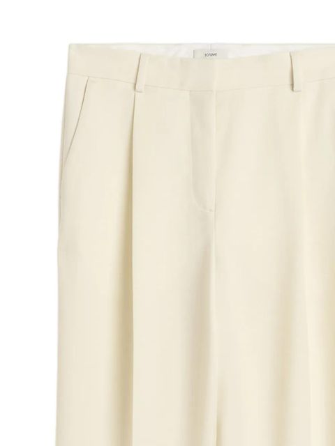 TOTEME pleated trousers - White - zdjęcie produktu nr 2