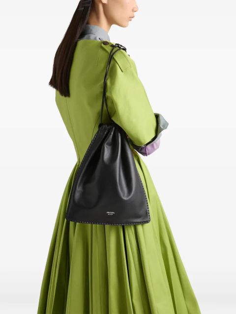 Prada Wish nappa leather pouch - Black