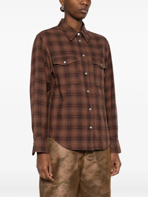 MARANT ÉTOILE Yalisa shirt - Brown
