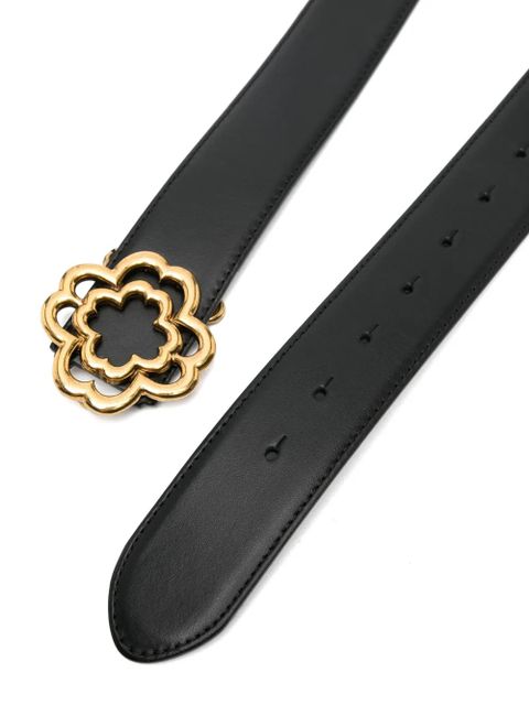 Maje Clover leather belt - Black - zdjęcie produktu nr 2