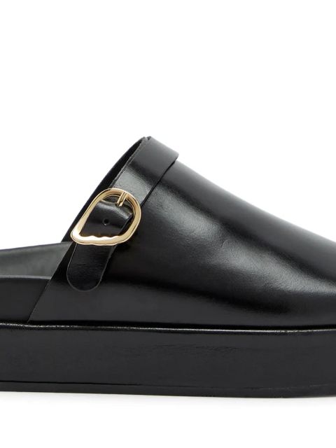 Ancient Greek Sandals Arachova buckle-strap platform sandals - Black - zdjęcie produktu nr 2