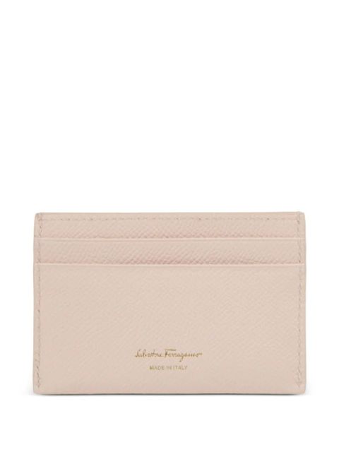 Ferragamo Gancini leather card holder - Pink - zdjęcie produktu nr 2