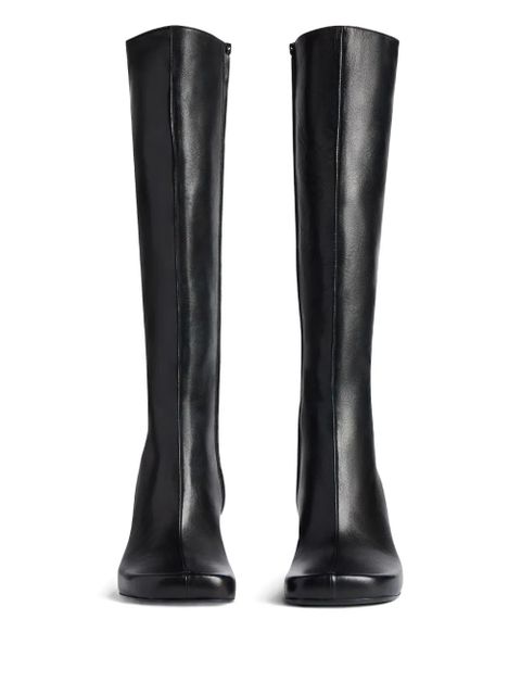 Balenciaga x Scholl 80mm square-toe boots - Black