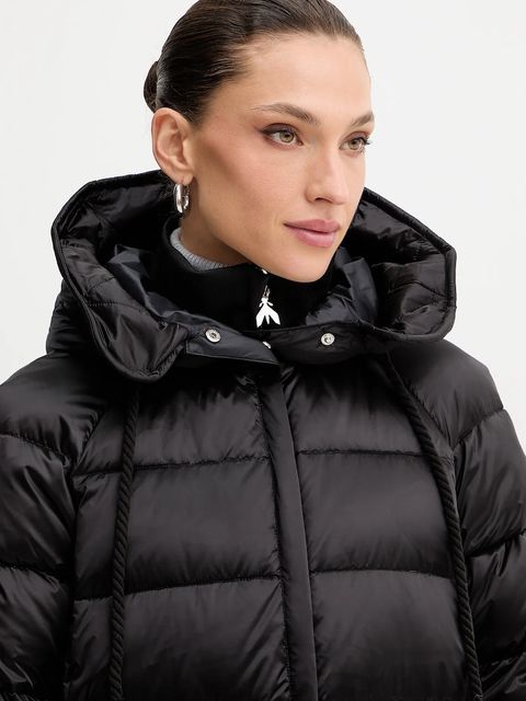 Patrizia Pepe kurtka puchowa kolor czarny zimowa 2O0216 A491