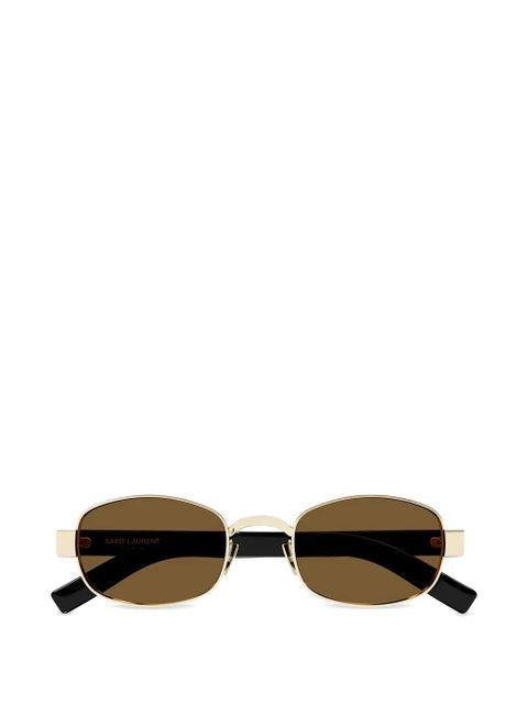 Saint Laurent oval-frame sunglasses - Gold - zdjęcie produktu nr 2