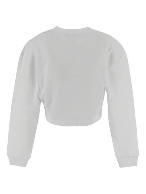 Balmain logo-print sweatshirt - White - zdjęcie produktu nr 2