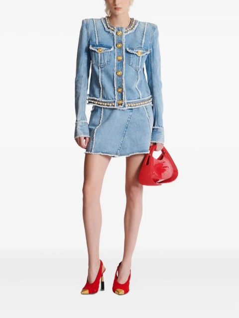 Balmain denim jacket - Blue